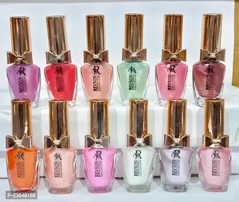 Beautiful Colour Nail Polish, Pack Of 12