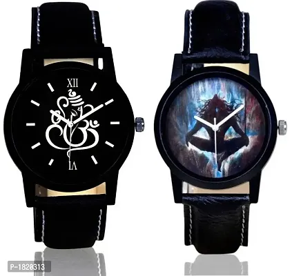 Buy Tandav Mahadev Ganpati Watches Combo Of 2 Online In India At