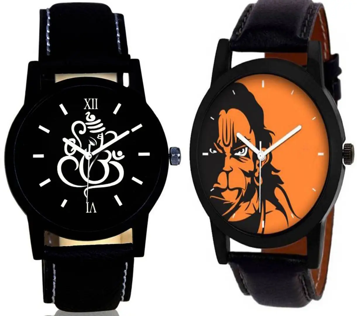 Buy Stysol PU Brown Color Hanuman Dial Watch for Boys & Men's God Analog  Wrist Watches at Amazon.in