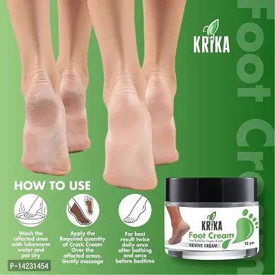 KRIKA present Crack Blaster Repair Cream for Cracked Skin, Heel, Finger Healing Balm and Crack Blaster for Dry Skin and Foot Cream (Pack of 01*50 gm)-thumb3