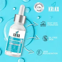 Krika present Deep Hydration Face Serum with 1.5% Hyaluronic acid , Skin Regeneration , Anti-Aging serum , Skin Wrinkles  Fine Lines Corrector serum for Men  Women (Pack of 1*40 ML)-thumb1