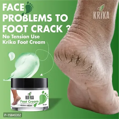 KRIKA present Crack Blaster Repair Cream for Cracked Skin, Heel, Finger Healing Balm and Crack Blaster for Dry Skin and Foot Cream (Pack of 01*50 gm)-thumb3