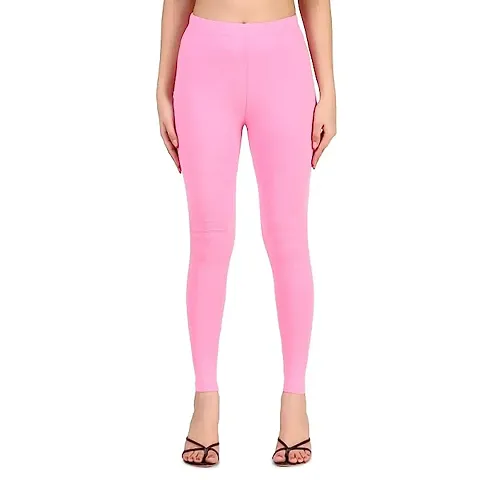 Fabulous Nylon Solid Leggings For Women