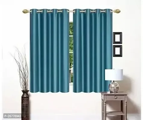 SM Polyester Window 5 Feet Curtain/Pack of 2 pcs Firoji-thumb0