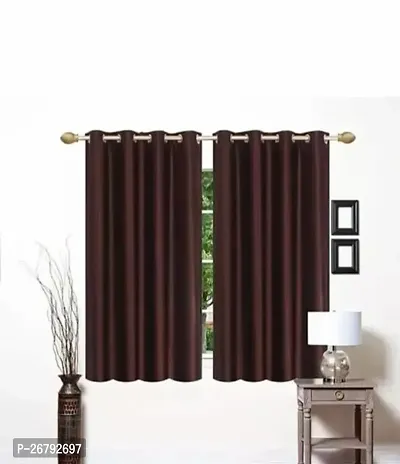 SM Polyester Window 5 Feet Curtain /Pack of 2 pcs-thumb0