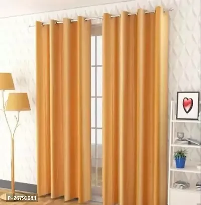 SM Solid Window 5 Feet Curtain /Pack of 2 pcs