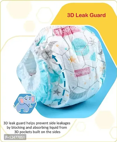 Babyhug Advanced Soft Diaper Pants, New Born 64s Pack (NB-64) (0 to 4 kg)-thumb2