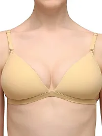 LENISSA Low Covarage Cotton Padded Blouse Bra-thumb3