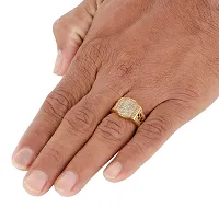 Spangel Enterprise Diamond Collection 18k Yellow Gold and Diamond Ring for men (20.0) (20.0)-thumb2