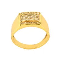 Spangel Enterprise Diamond Collection 18k Yellow Gold and Diamond Ring for men (21)-thumb1