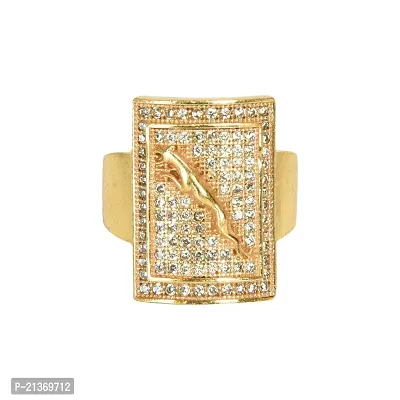 Spangel Enterprise Diamond Collection 18k Yellow Gold and Diamond Ring for men (20.0) (20.0)