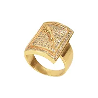 Spangel Enterprise Diamond Collection 18k Yellow Gold and Diamond Ring for men (20.0) (20.0)-thumb2