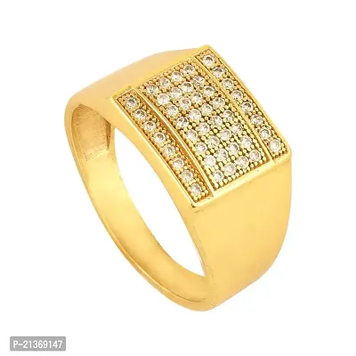 Spangel Enterprise Diamond Collection 18k Yellow Gold and Diamond Ring for men (21)
