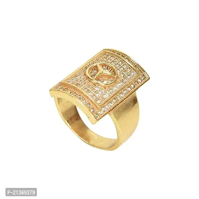 Spangel Enterprise Diamond Collection 18k Yellow Gold and Diamond Ring for men (20.0) (19.0)-thumb3