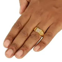 Spangel Enterprise Diamond Collection 18k Yellow Gold and Diamond Ring for men (20.0)-thumb3