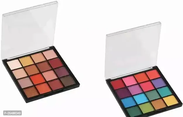New Collection 32 Colored Eye Shadow Palette 40G-thumb0