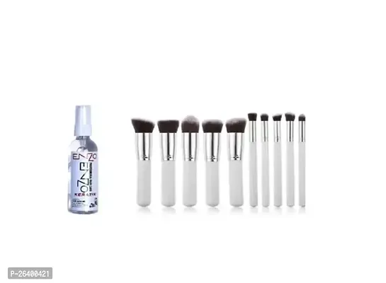 Combo Set Of Enzo Hair Serum 1O In 1 Brush