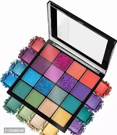 New Edition 16 Bold Colors Eyeshadow Palette 20G-thumb0