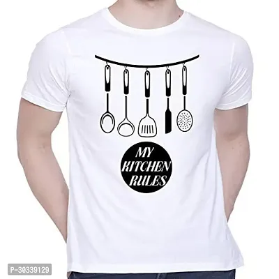 Comfortable White Cotton Tees For Men