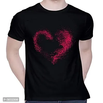 Reliable Black Cotton Printed T-Shirt For Men-thumb0