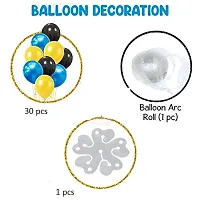 32 Pcs Balloons Garlen Balloons decoration with Balloon flower clip for Birthday decoration- Set of 92-thumb1