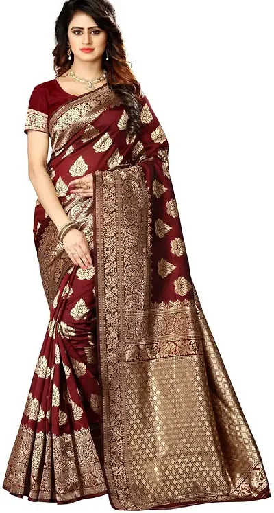 Best Selling litchi silk Sarees 