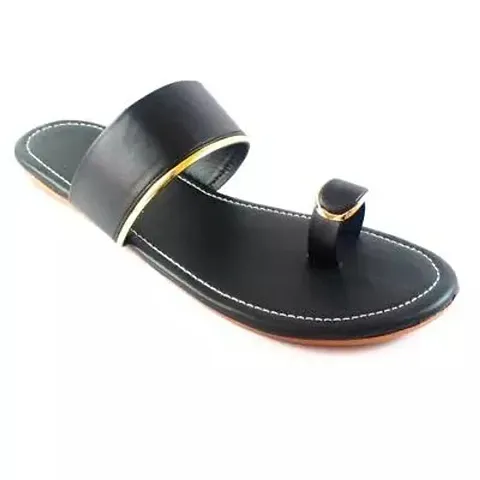 Elegant Textile Flat Sandal For Women