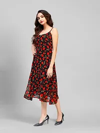 TexStile Woman Georgette Floral Printed Frock-thumb2