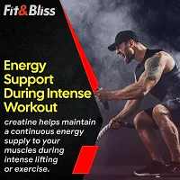 FitBliss Creatine Monohydrate 250gm Micronized for Rapid Absorption | Unflavoured, Supports Muscle Endurance  Improved Athletic Performance, Provides Energy for Intense Workout | 83 servings|-thumb1