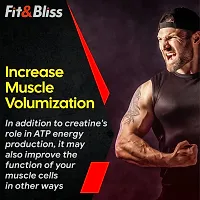 FitBliss Creatine Monohydrate 250gm Micronized for Rapid Absorption | Unflavoured, Supports Muscle Endurance  Improved Athletic Performance, Provides Energy for Intense Workout | 83 servings|-thumb2
