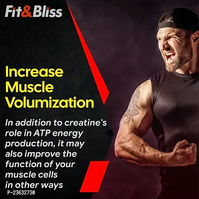 FitBliss Creatine Monohydrate 250gm Micronized for Rapid Absorption | Unflavoured, Supports Muscle Endurance  Improved Athletic Performance, Provides Energy for Intense Workout | 83 servings|-thumb3