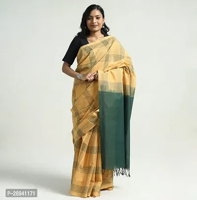 Stylish Multicoloured Crepe Saree With Blouse Piece For Women-thumb0