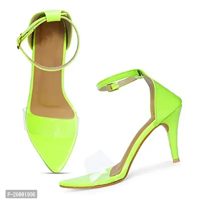 Stylish Women Leather Heels for Party-thumb0