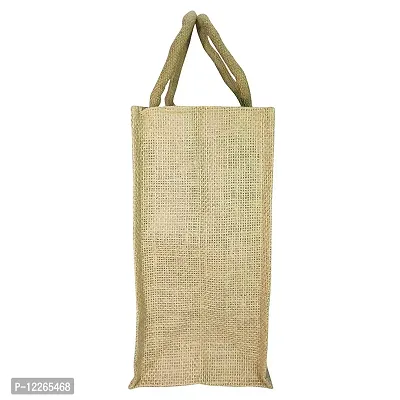 AMEYSON Tomato & Cycle Design Jute Bag with Zip Closure | Tote Lunch Bag | Multipurpose Bag (2)-thumb4