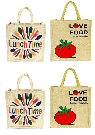 Latest Combos Of Jute Bags with Zip Closure