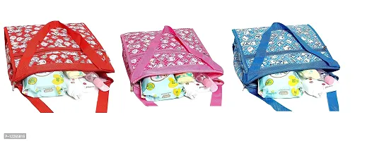 Beaksindia Cotton Bag For Women,Baby Girl and boy,Use for Grocery With Multi-Colour (Random Colour) (Pack Of 2)-thumb4