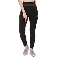 STYLESO Women's Solid Slim High Waisted Yoga Pants with Pockets (2XL, Black)-thumb3