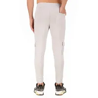 STYLESO Men's Regular Fit Trackpants (White - 2XL)-thumb1