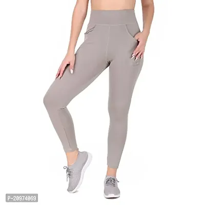 STYLESO Women High Waisted Stretchable Workout Jeggings with Pockets.