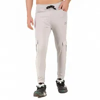 STYLESO Men's Regular Fit Trackpants (White - 2XL)-thumb3