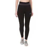 STYLESO Women's Solid Slim High Waisted Yoga Pants with Pockets (2XL, Black)-thumb4