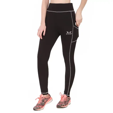 Buy Geifa Leggings for Women High Waisted Yoga Pants Workout Tummy Control  Sport Tights Free Size (26 Till 32) (Green) Online In India At Discounted  Prices