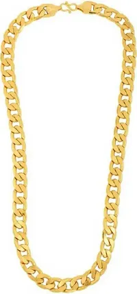 Alluring Golden Brass Chain For Men-thumb1