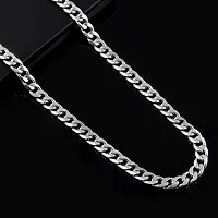 Alluring Silver Alloy Chain For Men-thumb1