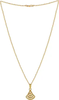 Alluring Golden Brass Chain For Men-thumb2