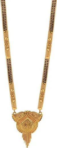 Stylish Brass Multicoloured Mangalsutra For Women-thumb0