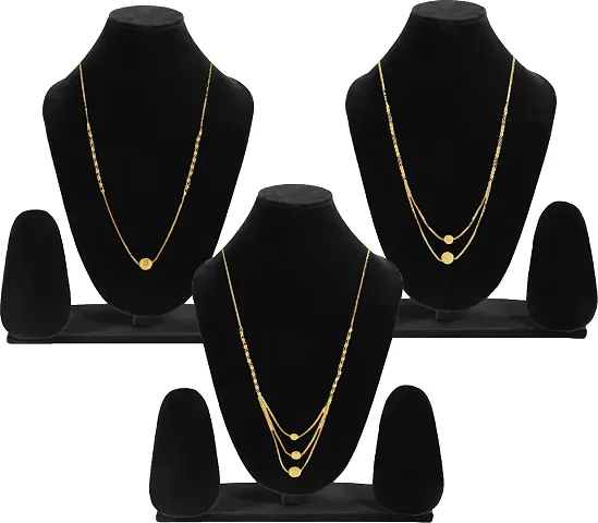 Stylish And Fancy Multi colored Mangalsutra For Women Pack Of 3