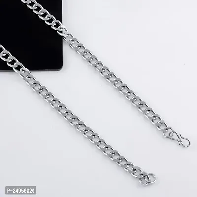 Alluring Silver Alloy Chain For Men-thumb3