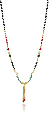 Stylish And Fancy Multicoloured Mangalsutra For Women