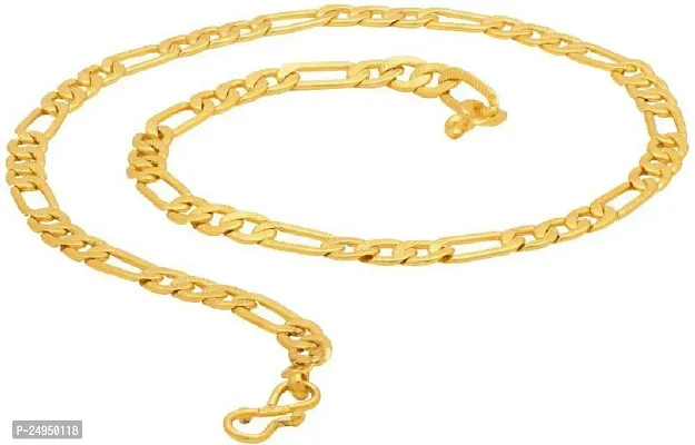 Alluring Golden Brass Chain For Men